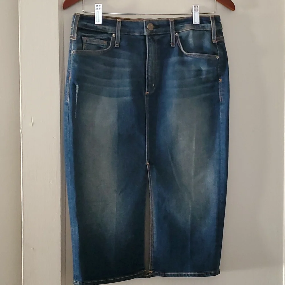 Mcguire denim‎ skirt with front slit S29
